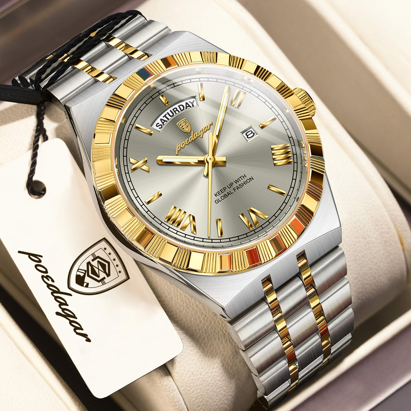 Luxury Watch Hublot - POEDAGAR Fashion Business Men's Watch Luminous