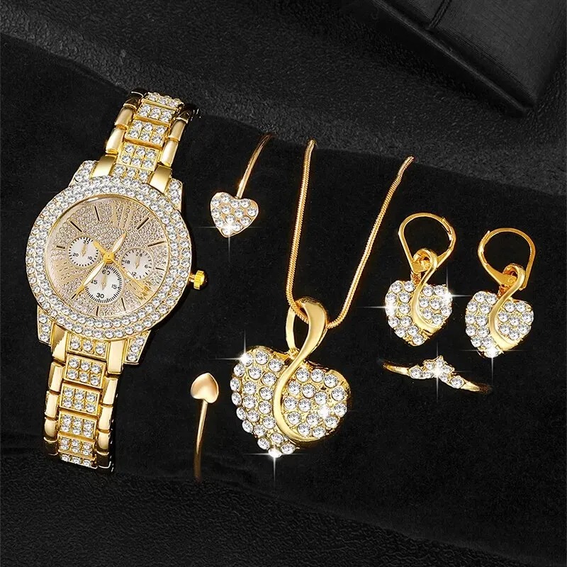 Luxury Watch Women - Women's Quartz Watch Gold Luxury Women