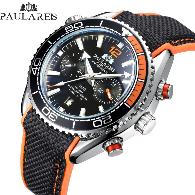 Luxury Watch Hublot - PAULAREIS P Luxury Men Automatic Self