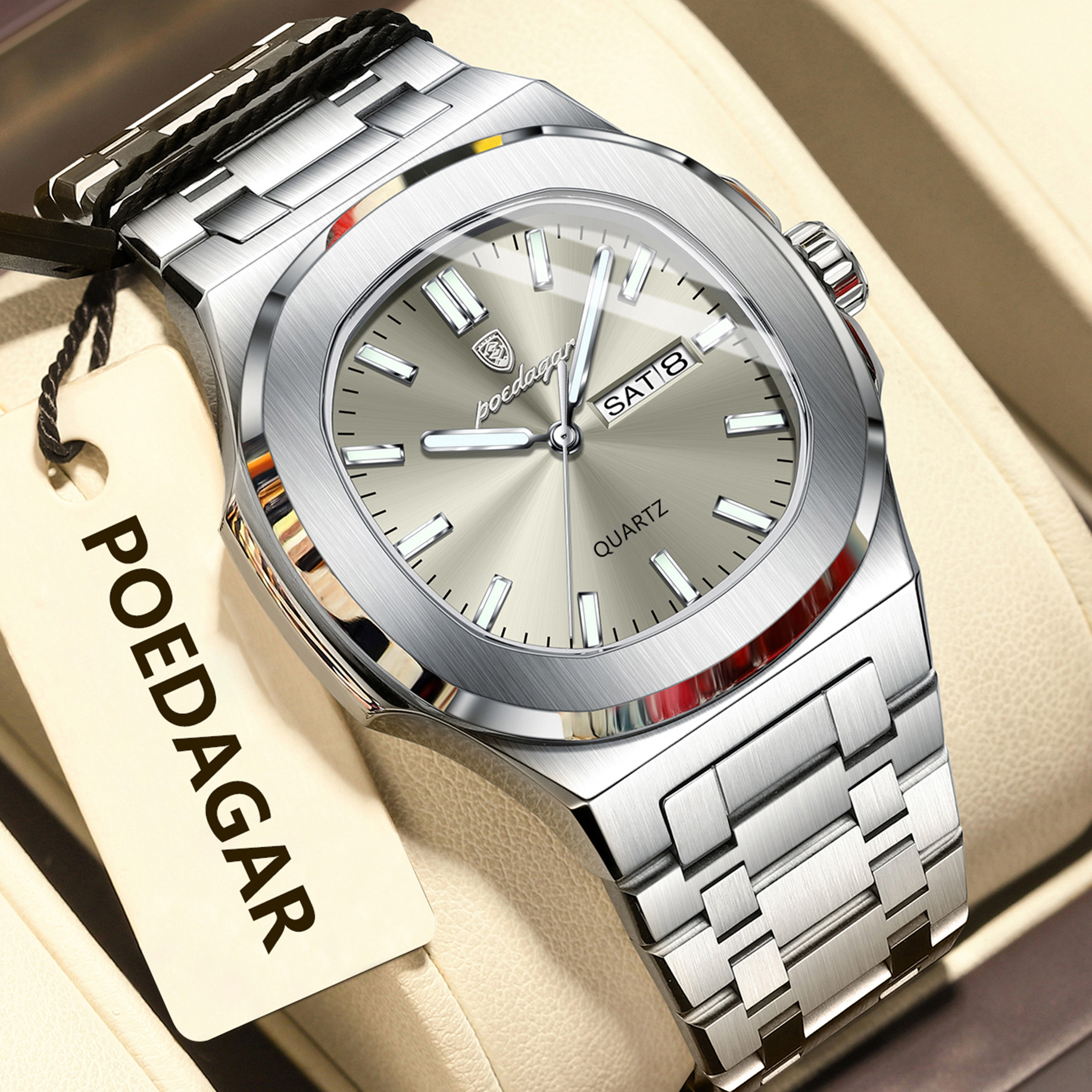 Luxury Watch Hublot - POEDAGAR Original Fashion Men's Watches Waterproof