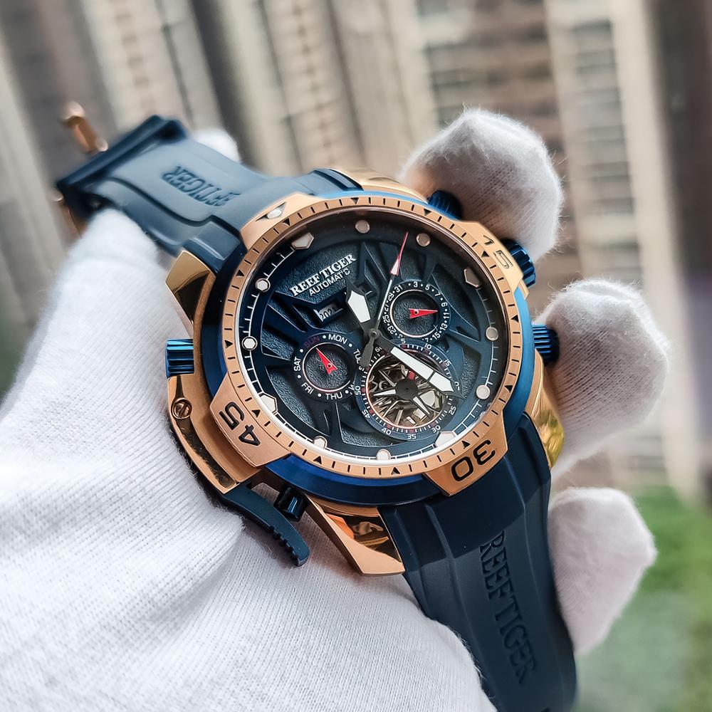 Luxury Watch Hublot - Reef Tiger/RT Orange Sport Watch Men