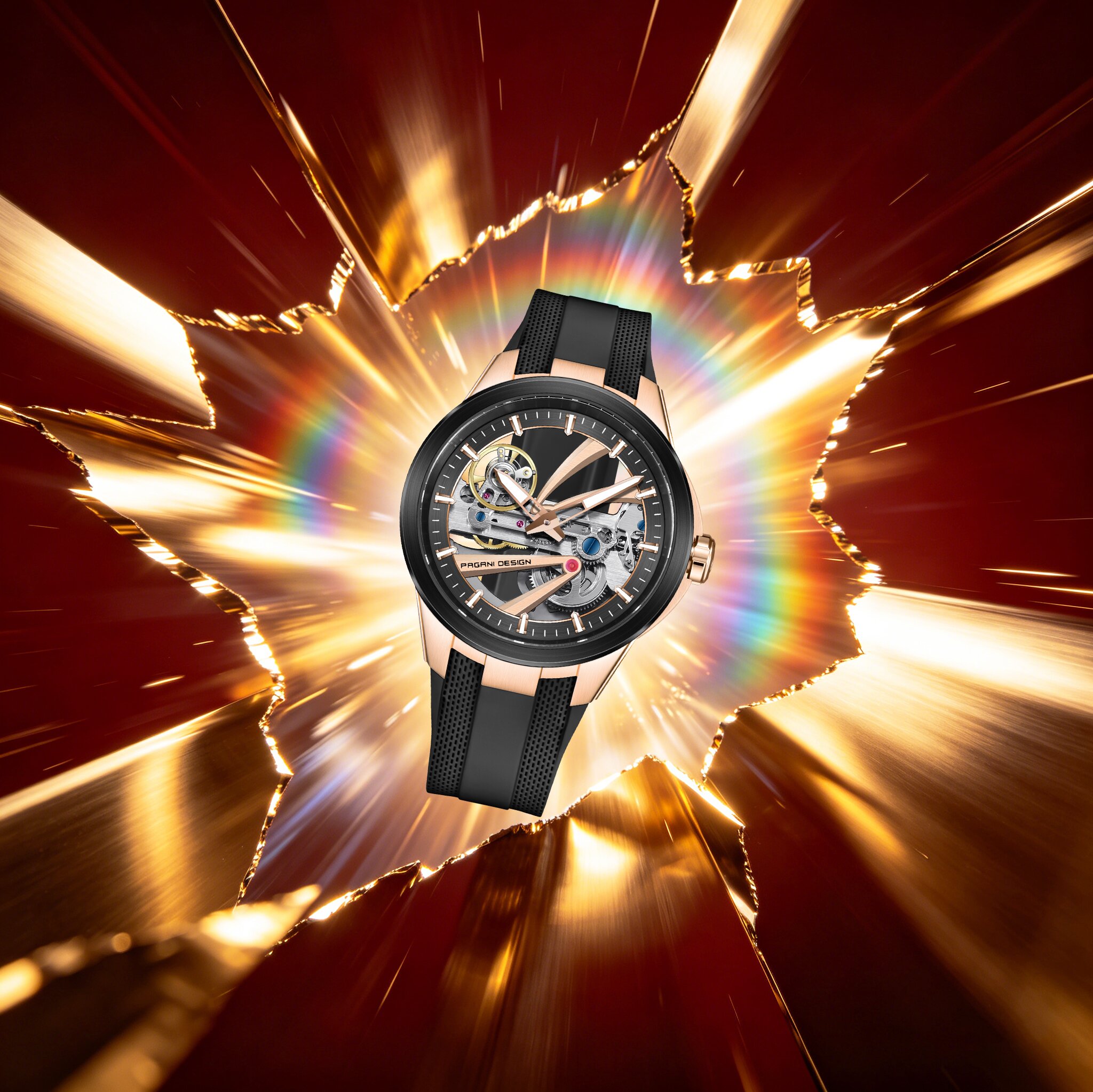 PAGANI DESIGN Extraordinary De - مراجعة Tourbillon Movement Watch وسعره