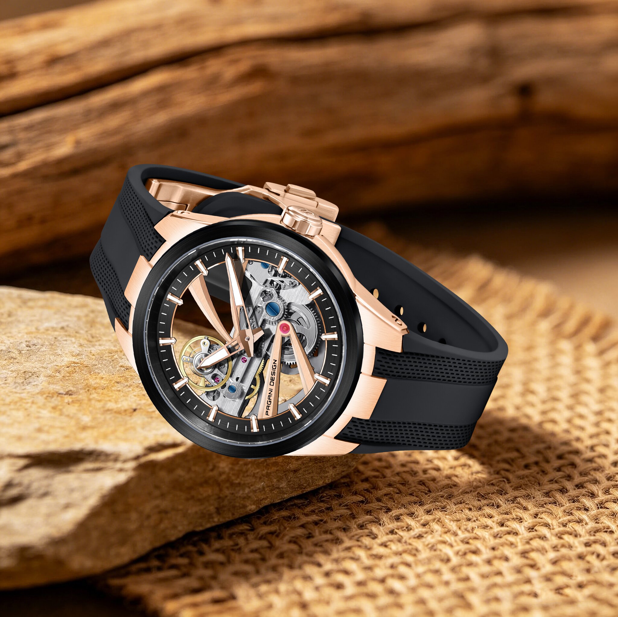 PAGANI DESIGN Extraordinary De - مراجعة Tourbillon Movement Watch وسعره