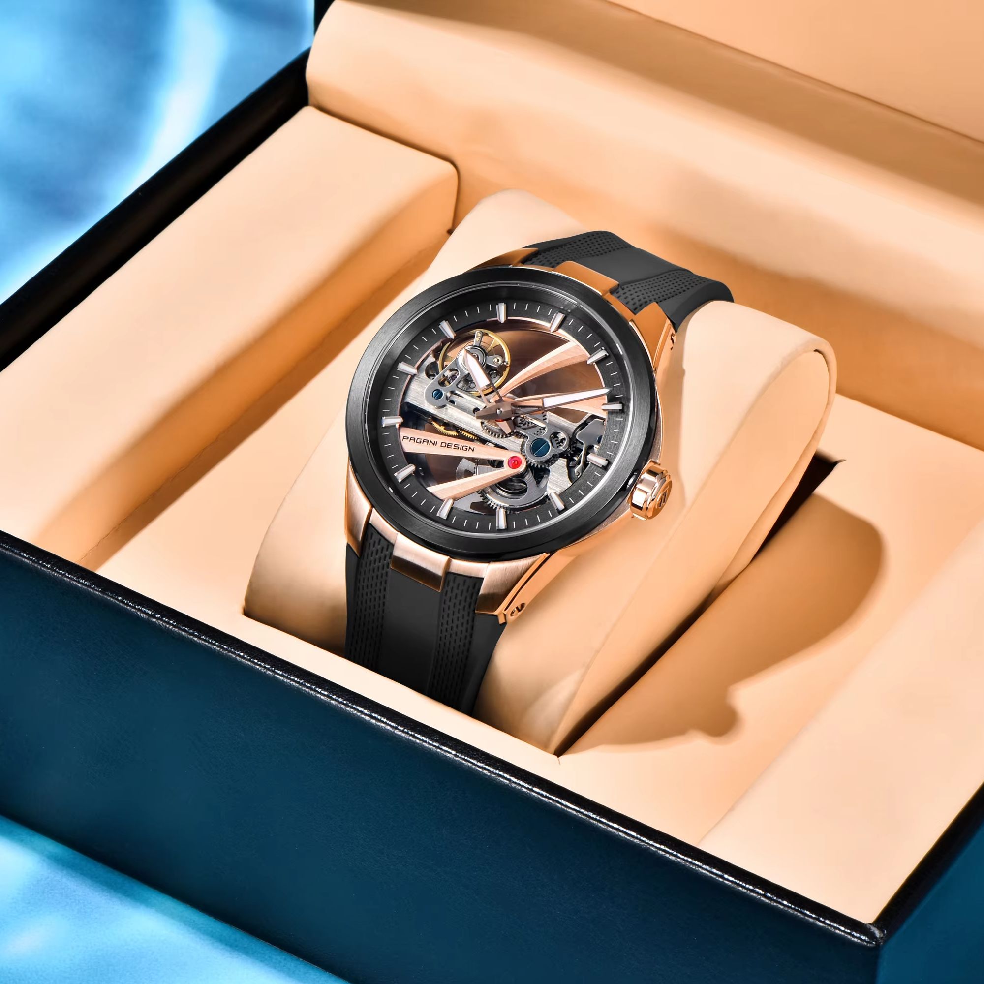 PAGANI DESIGN Extraordinary De - مراجعة Tourbillon Movement Watch وسعره