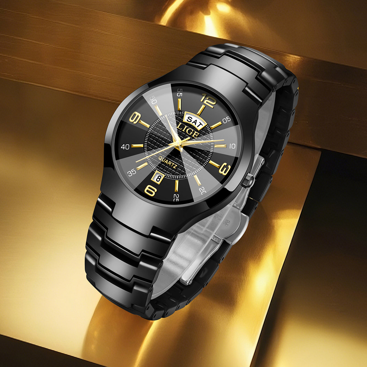 LIGE Fashion Elegant Women's W - مراجعة Luxury Watch Women وسعره