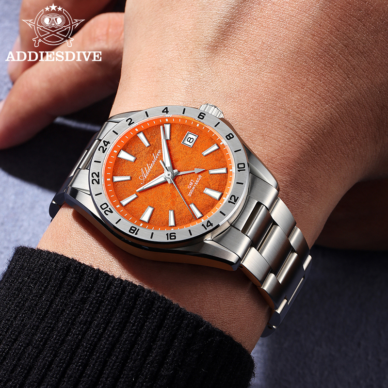 ADDIESDIVE GMT Quartz Watch Sa - مراجعة Luxury Watch La وسعره