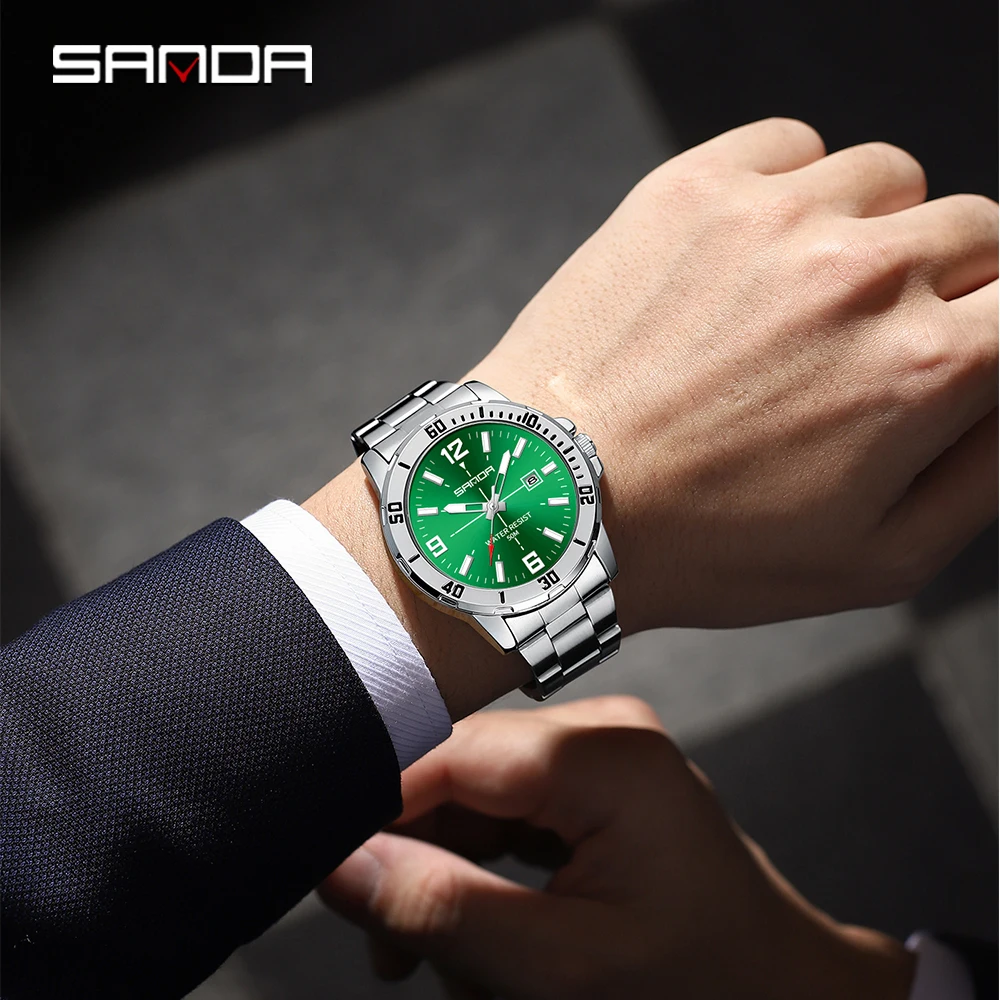SANDA 3265 3266 Men's Electron - مراجعة Luxury Watch Shop وسعره