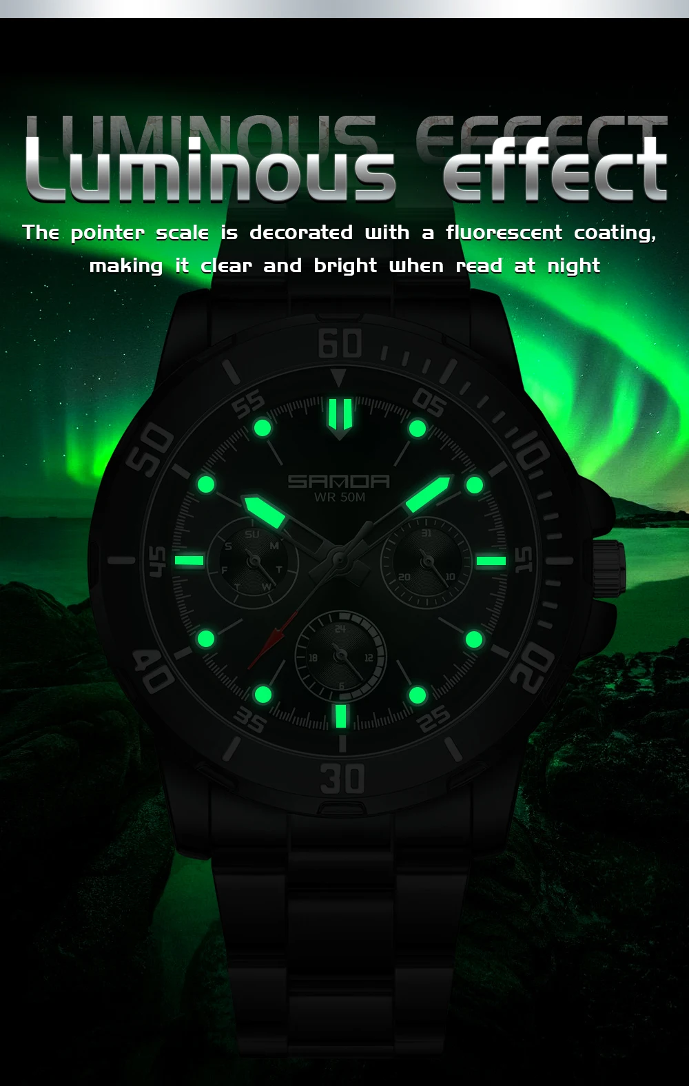 SANDA 3265 3266 Men's Electron - مراجعة Luxury Watch Shop وسعره