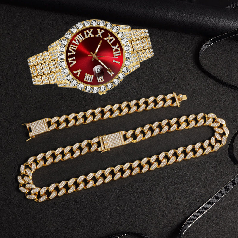 Luxury Gold Watch for Men Full - مراجعة Luxury Watch Miami وسعره