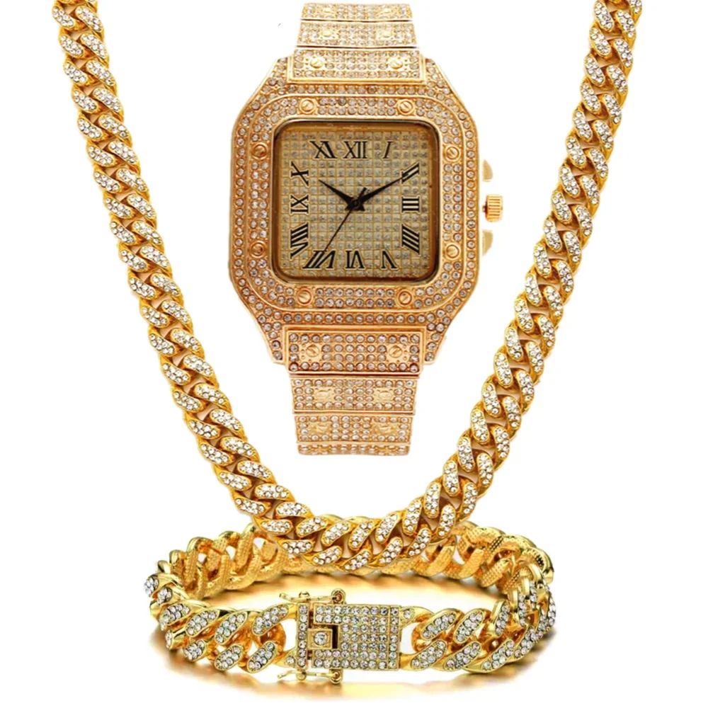 Luxury Iced Out Watch for Men  - مراجعة Luxury Watch Miami وسعره