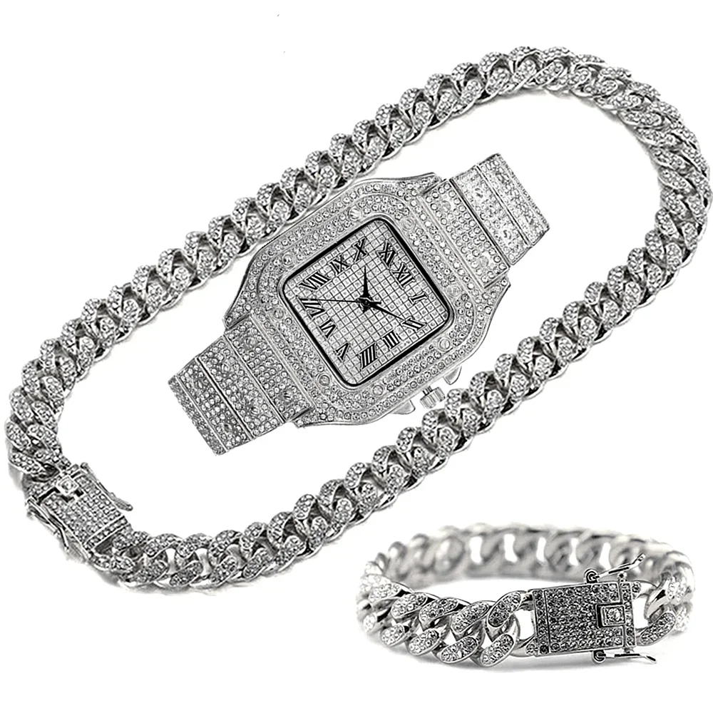 Luxury Iced Out Watch for Men  - مراجعة Luxury Watch Miami وسعره