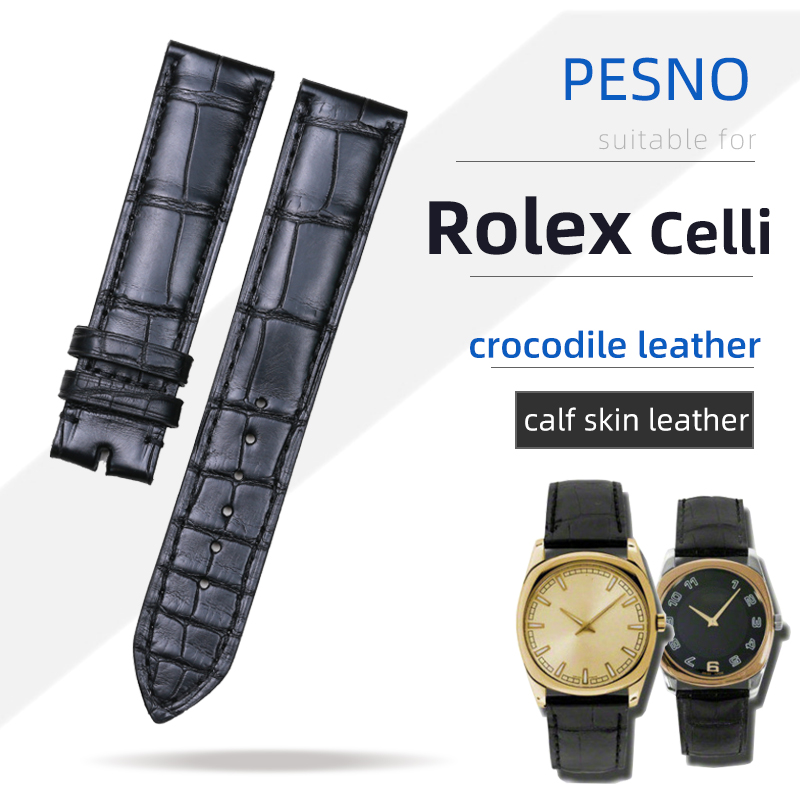 PESNO Crocodile Leather Black  - مراجعة Luxury Watch Class وسعره