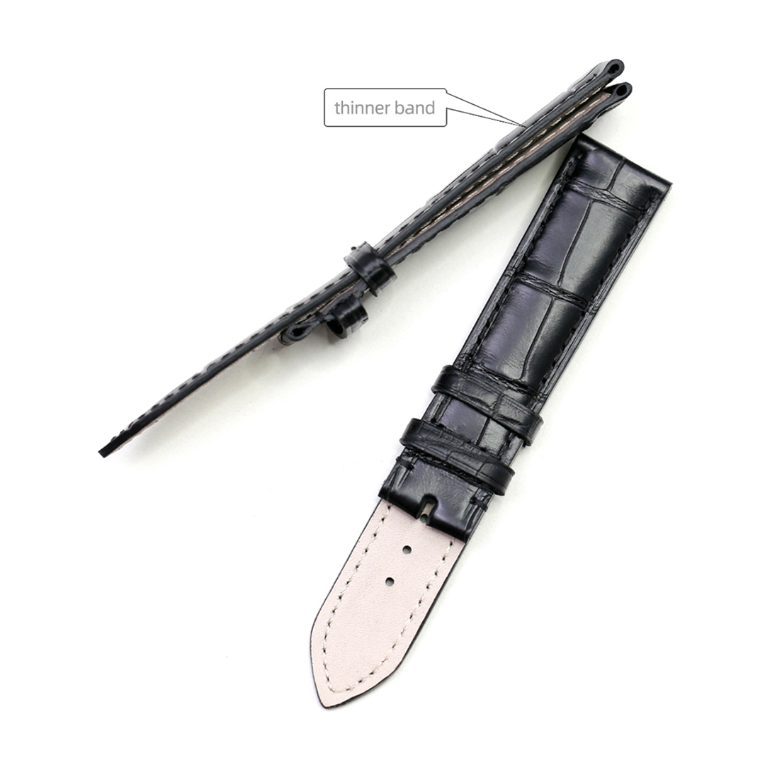 PESNO Crocodile Leather Black  - مراجعة Luxury Watch Class وسعره