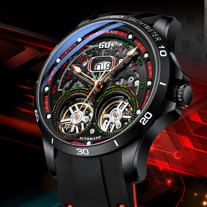 Ailang Men's Double Tourbillon - مراجعة Luxury Watch Hublot وسعره