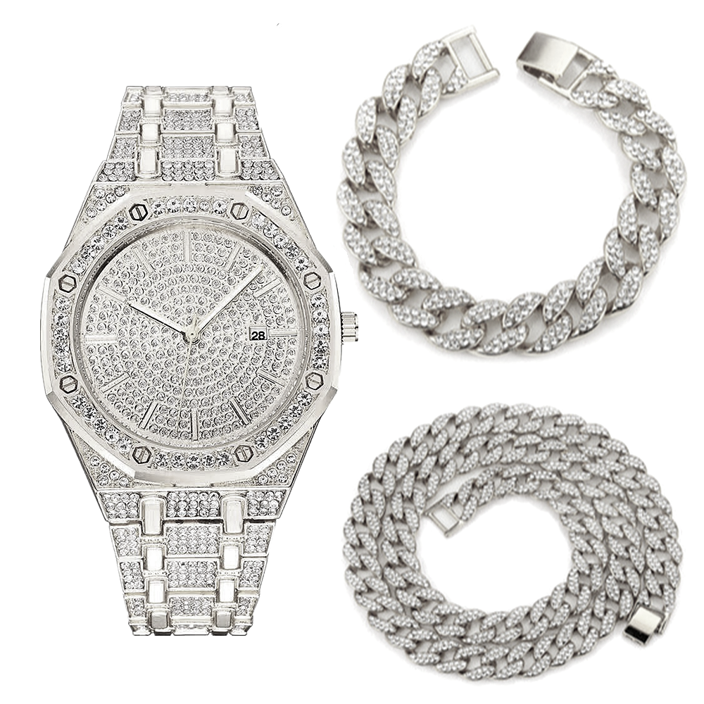 Necklace Bracelet Luxury Watch - مراجعة Luxury Watch Miami وسعره