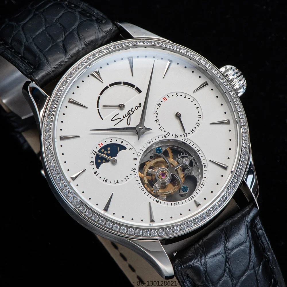 8007 Tourbillon Movement Multi - مراجعة Tourbillon Movement Watch وسعره