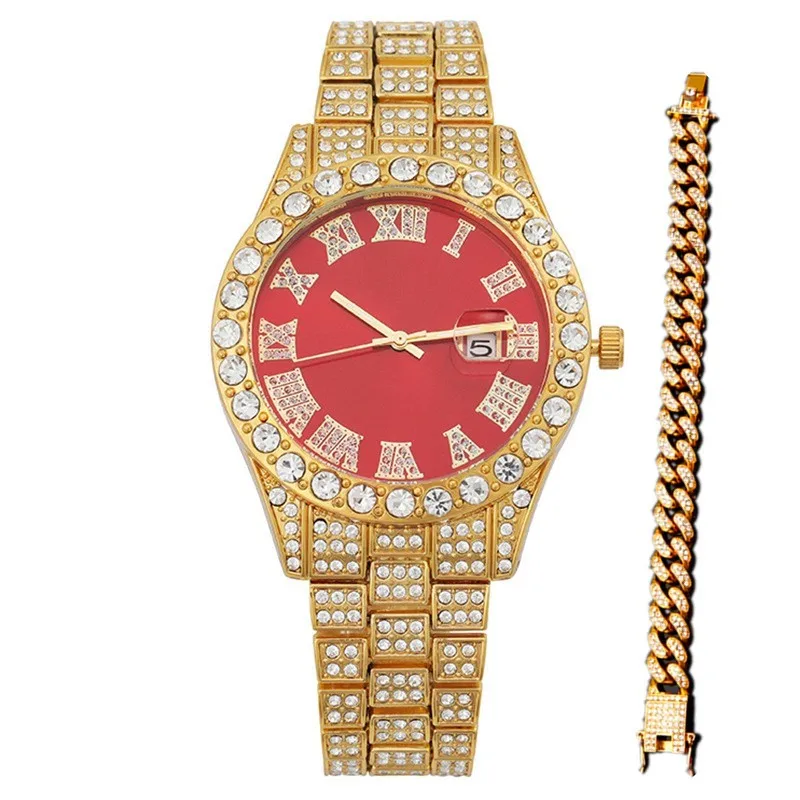 New Gold Color Watch &  Bracel - مراجعة Luxury Watch Miami وسعره
