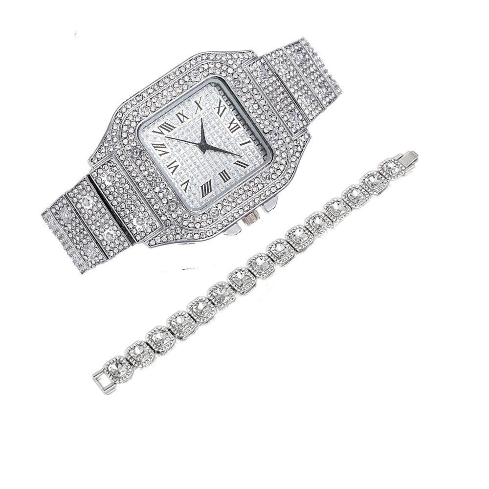 New Gold Color Watch &  Bracel - مراجعة Luxury Watch Miami وسعره