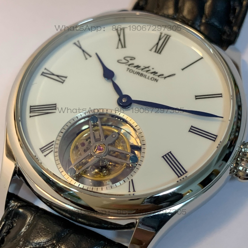 Men's mechanical watch, Americ - مراجعة Tourbillon Movement Watch وسعره