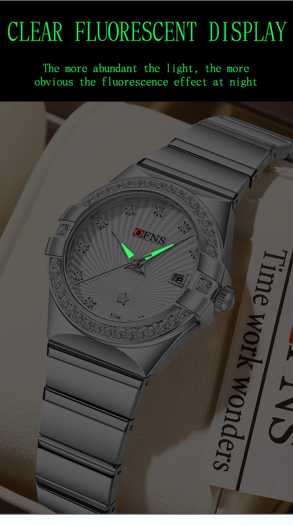 OFNS New 1569 Luxury Women's Q - مراجعة Luxury Watch Shop وسعره