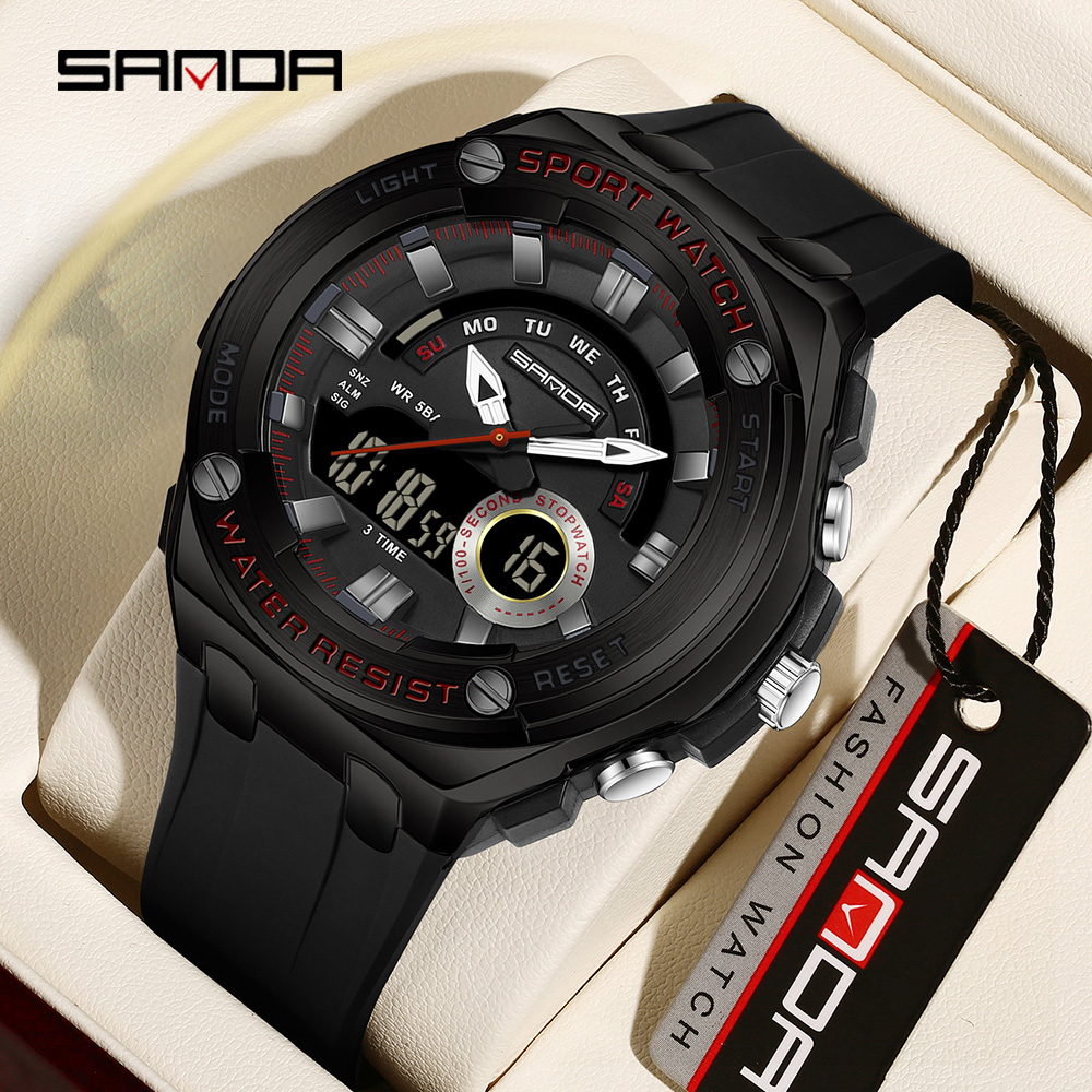 SANDA New Hot Selling Men's El - مراجعة Luxury Watch Shop وسعره