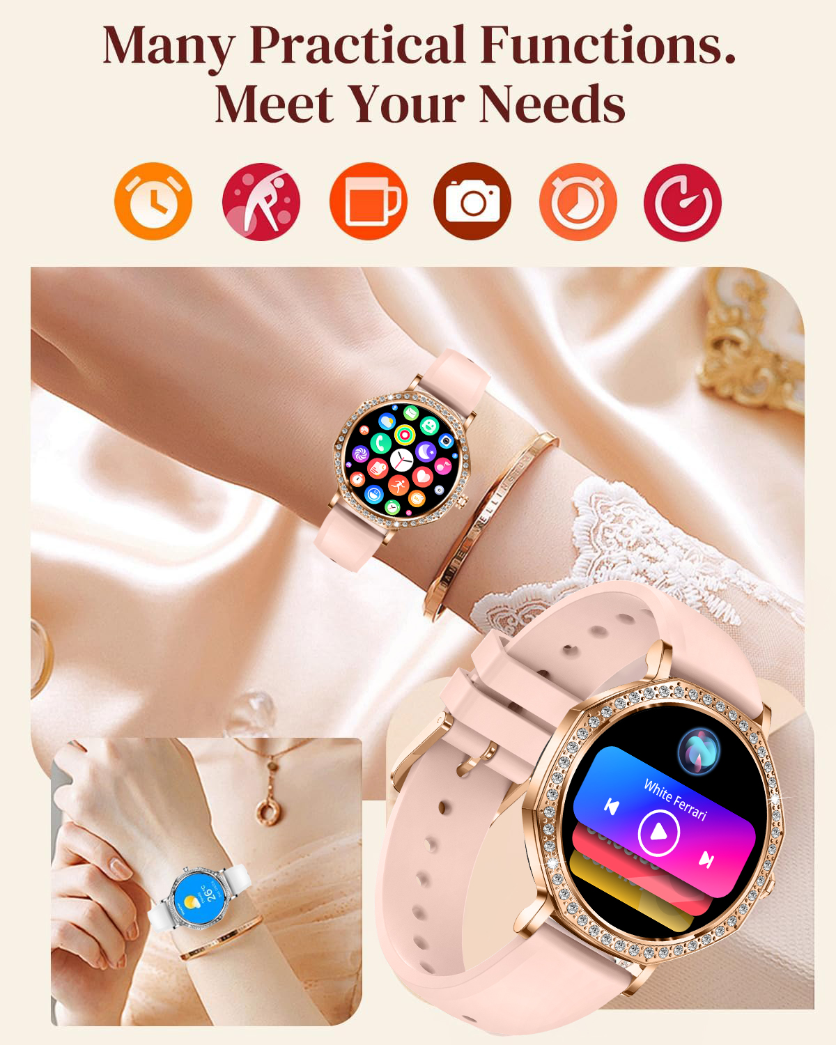 2026 Ultra Thin Women Smart Wa - مراجعة Luxury Watch Korea وسعره