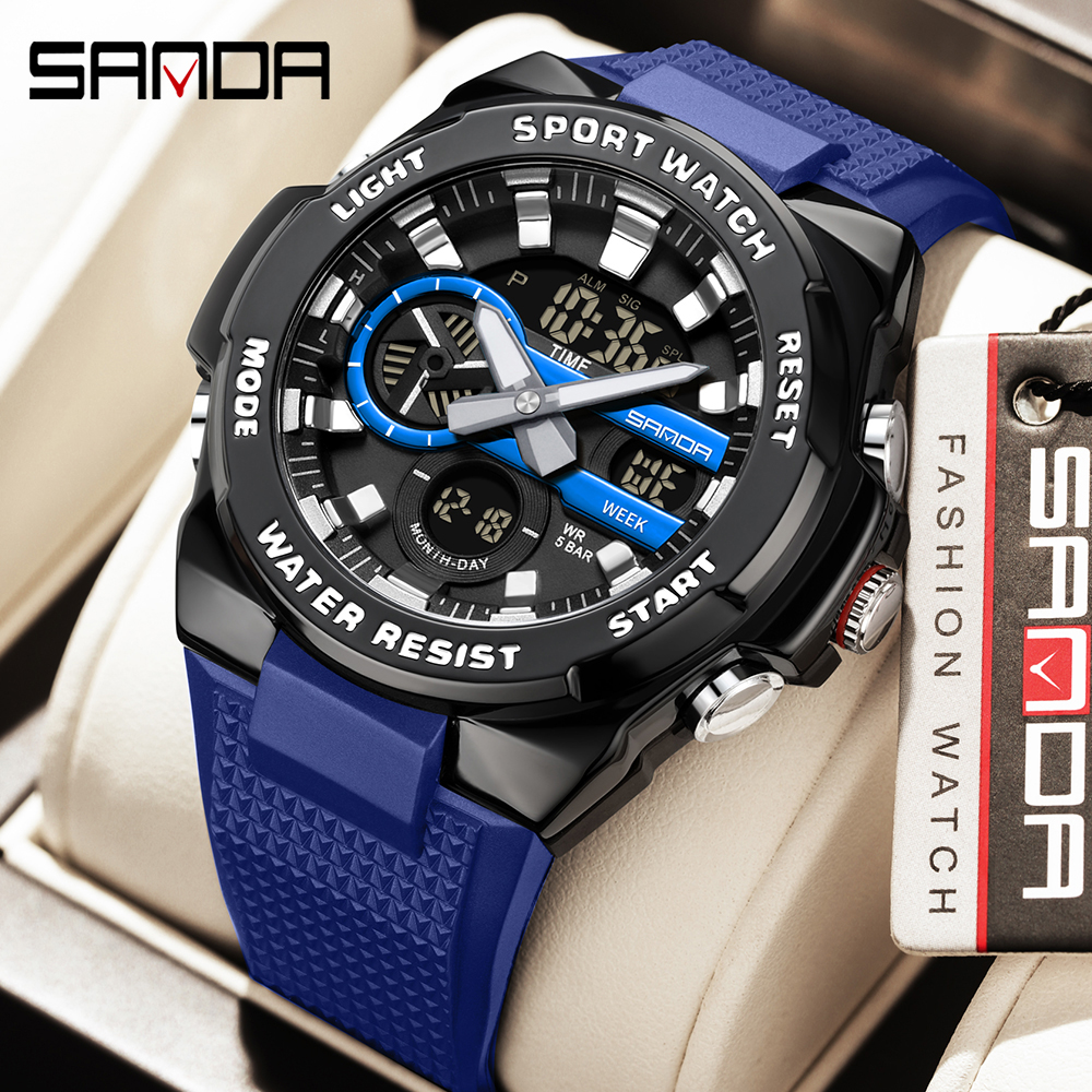SANDA New 3385 Luxury Student  - مراجعة Luxury Watch Shop وسعره