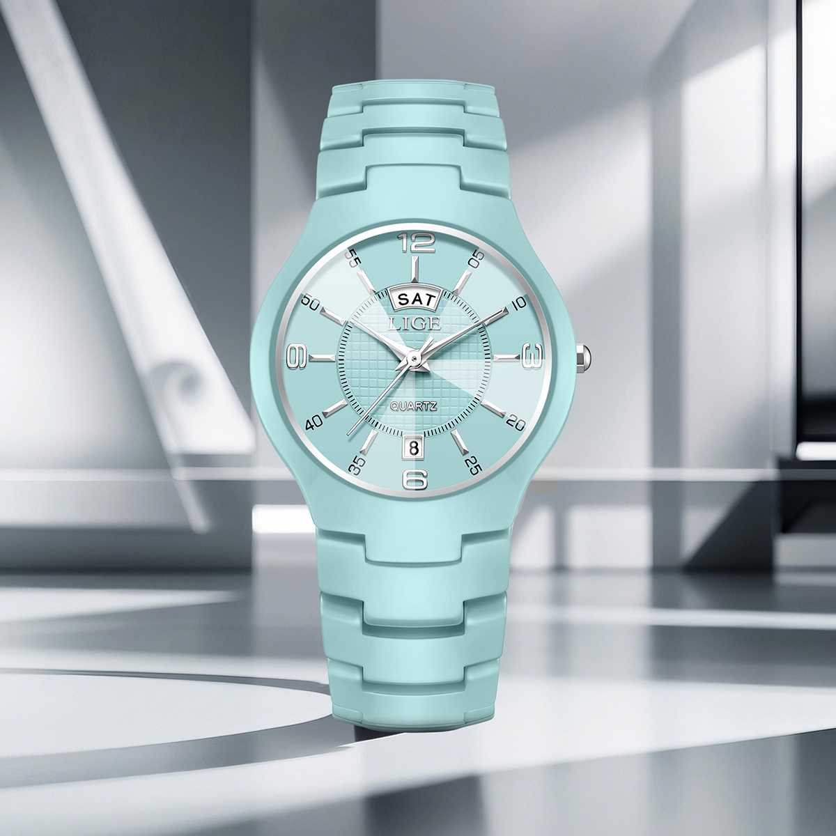 LIGE Luxury Elegant Quartz Wom - مراجعة Luxury Watch Women وسعره