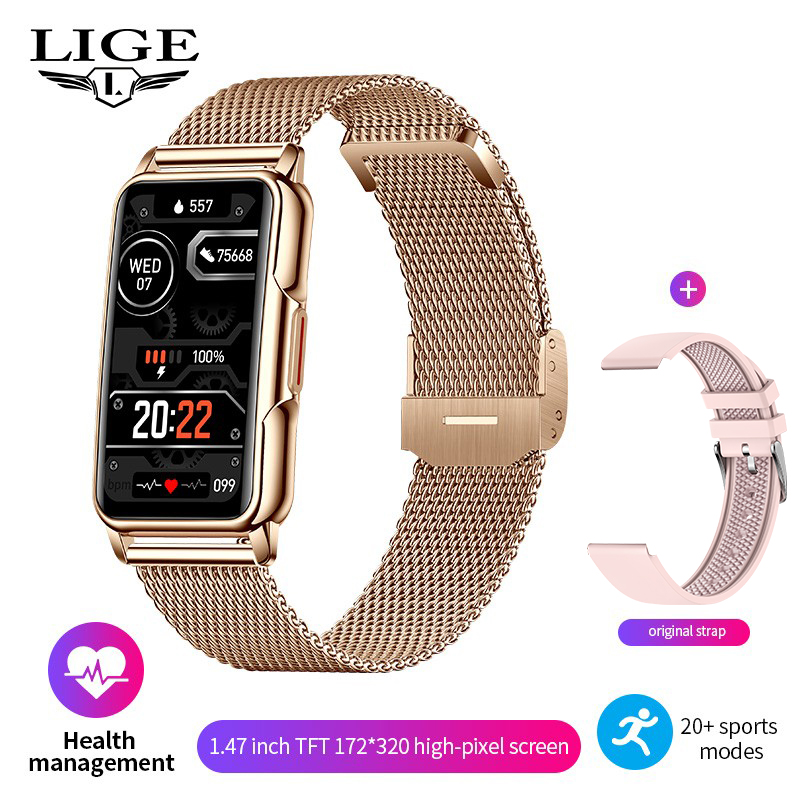 LIGE 2026 Smart Band Sports Br - مراجعة Luxury Watch Korea وسعره