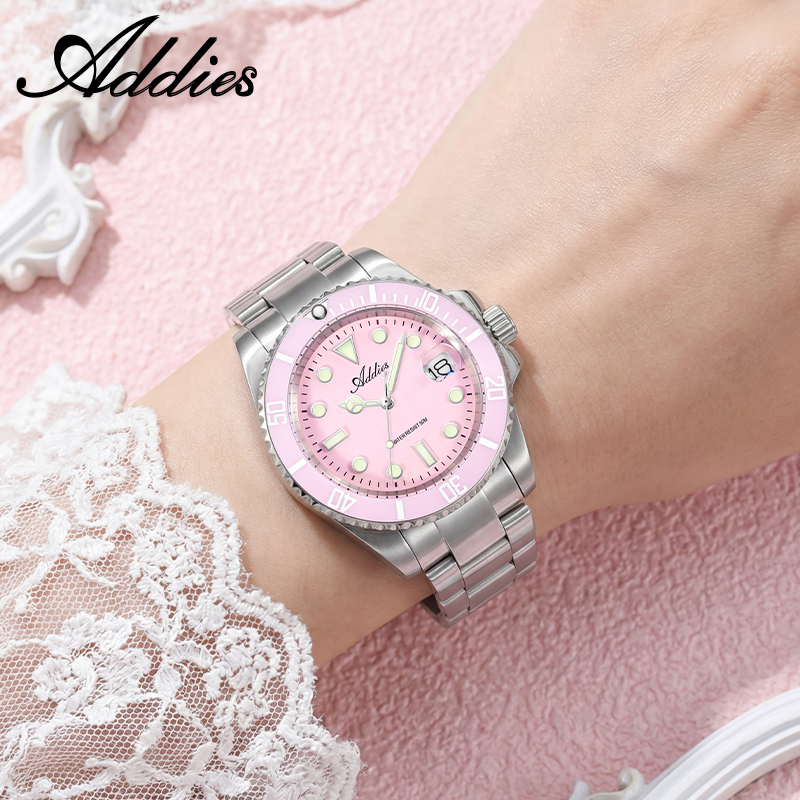 ADDIES 36mm 50m Waterproof Wom - مراجعة Luxury Watch Women وسعره