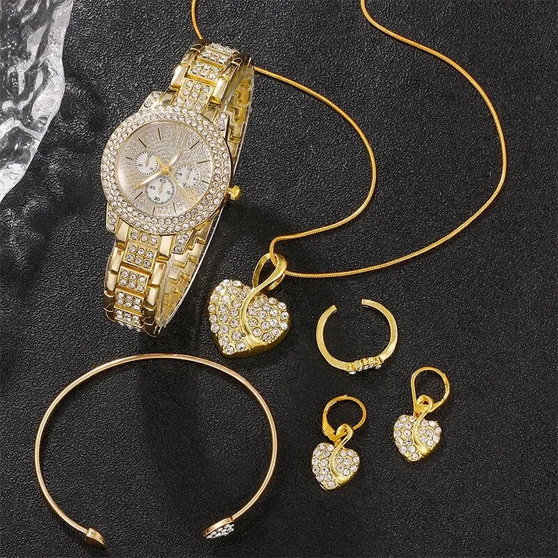 Women's Quartz Watch Gold Luxu - مراجعة Luxury Watch Women وسعره