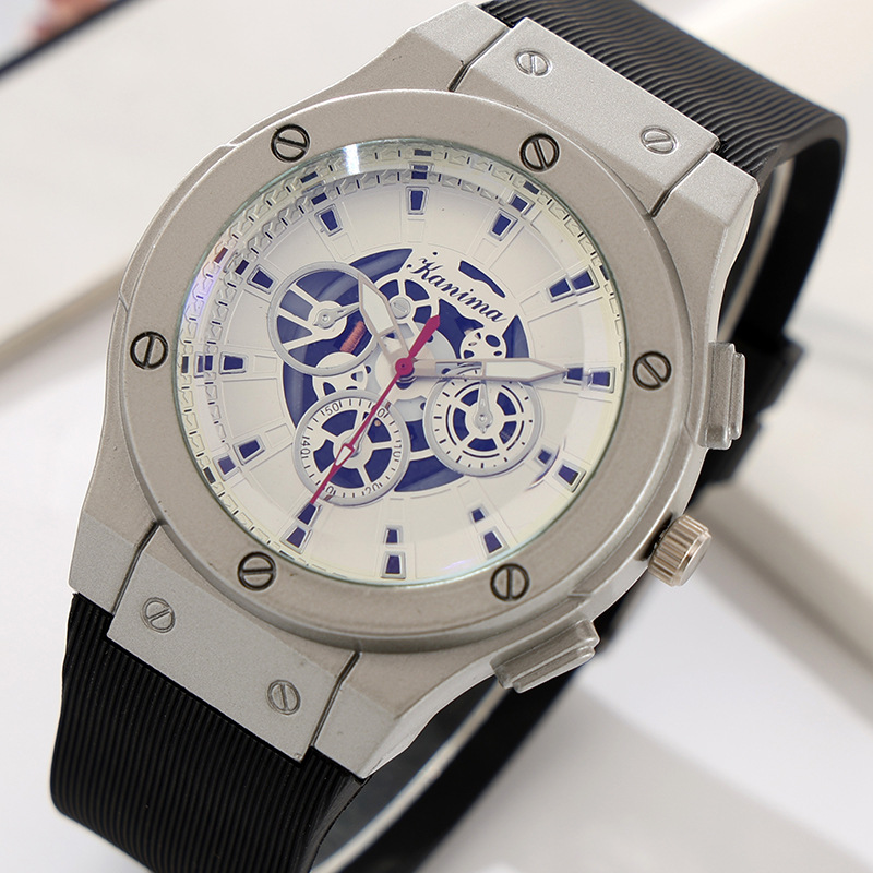 Men Stainless Steel Silicone S - مراجعة Luxury Watch Hublot وسعره