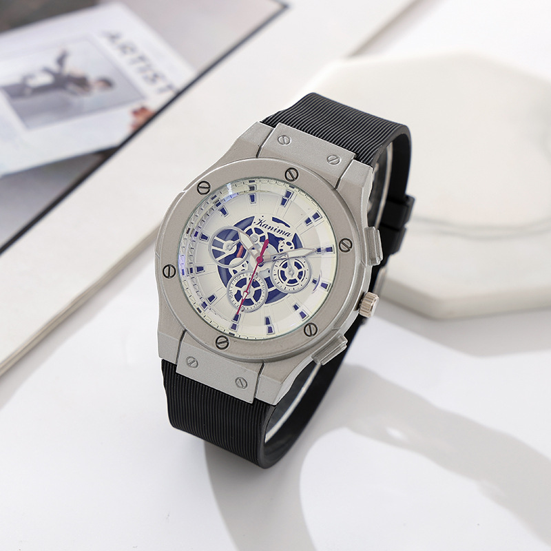 Men Stainless Steel Silicone S - مراجعة Luxury Watch Hublot وسعره