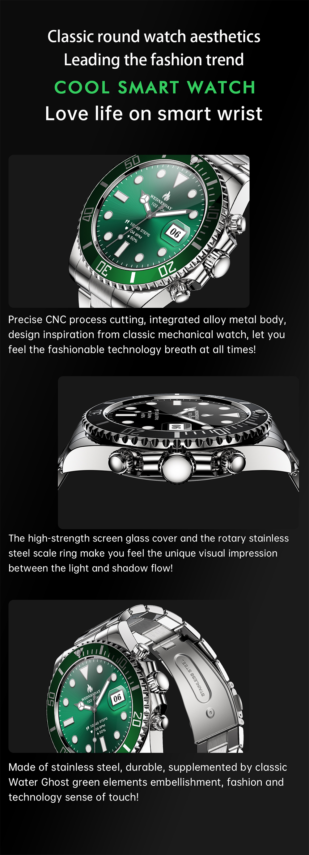 Luxury Business Smart Watch Bl - مراجعة Luxury Watch Korea وسعره