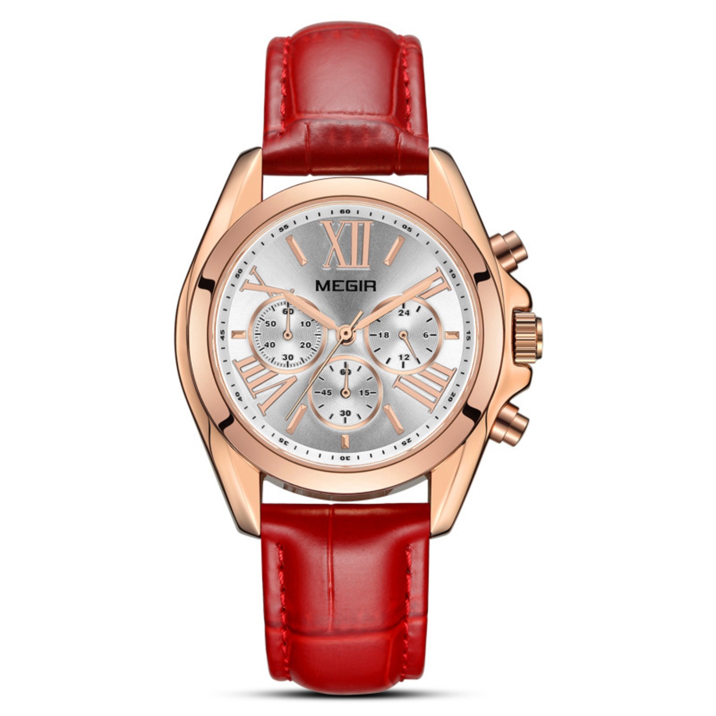 MEGIR New Luxury Leather Watch - مراجعة Luxury Watch Women وسعره