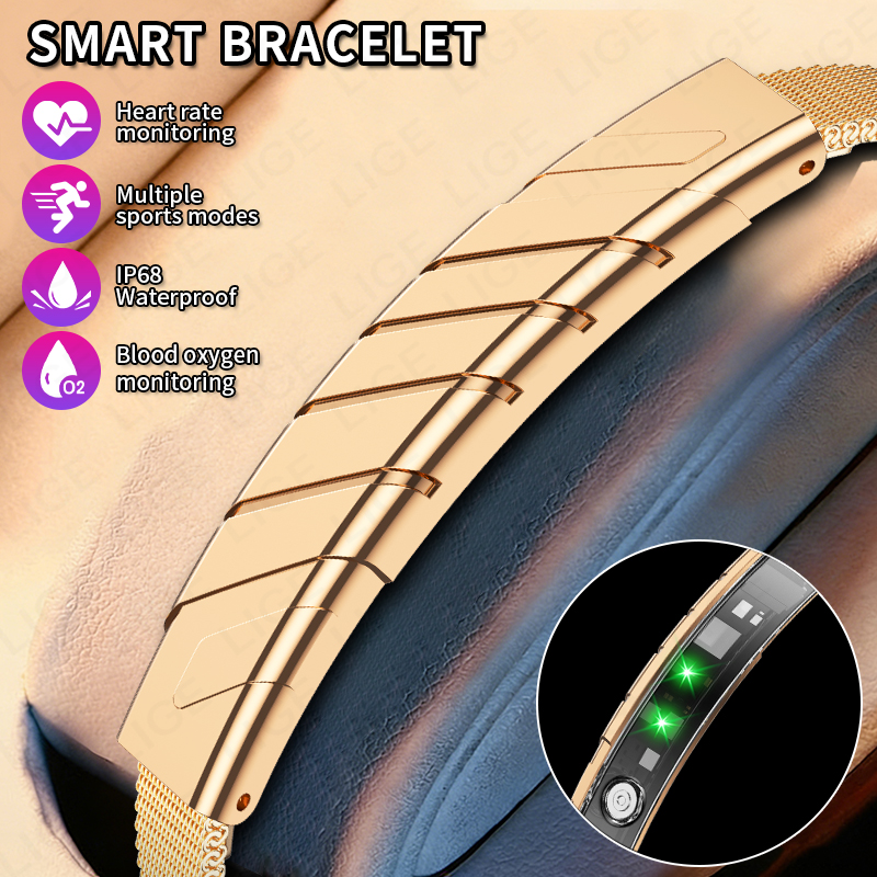 New Luxury Women Golden Smart  - مراجعة Luxury Watch From China وسعره