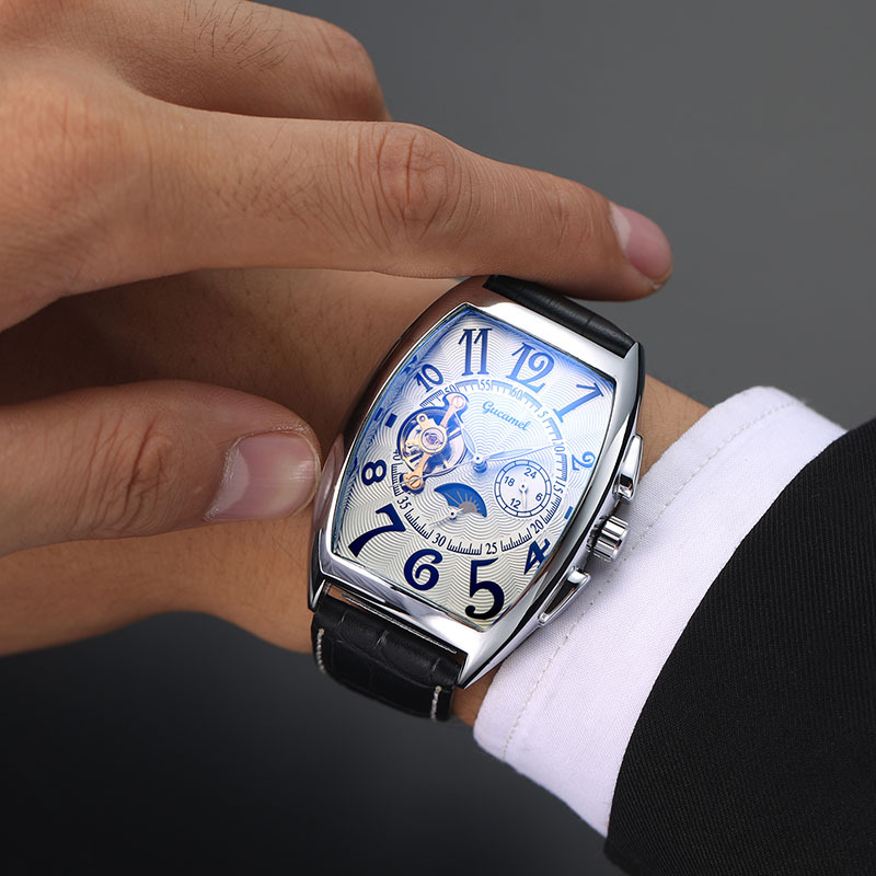 Men’s* Automatic Mechanical Wa - مراجعة Tourbillon Movement Watch وسعره