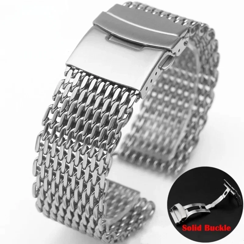 18/20/22/24mm Mesh Solid Stain - مراجعة Luxury Watch Class وسعره