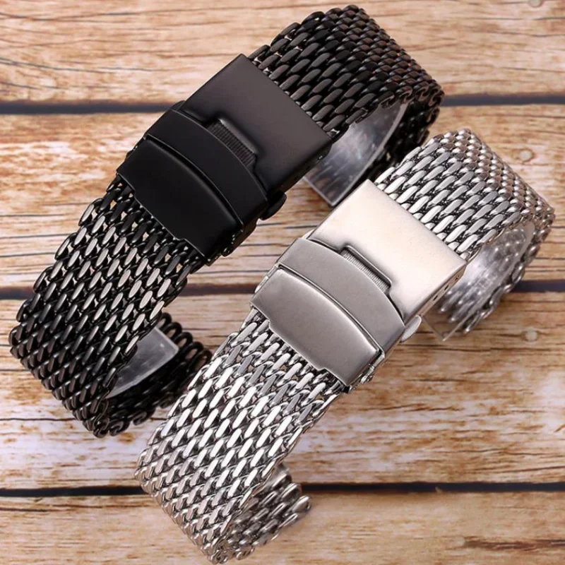 18/20/22/24mm Mesh Solid Stain - مراجعة Luxury Watch Class وسعره