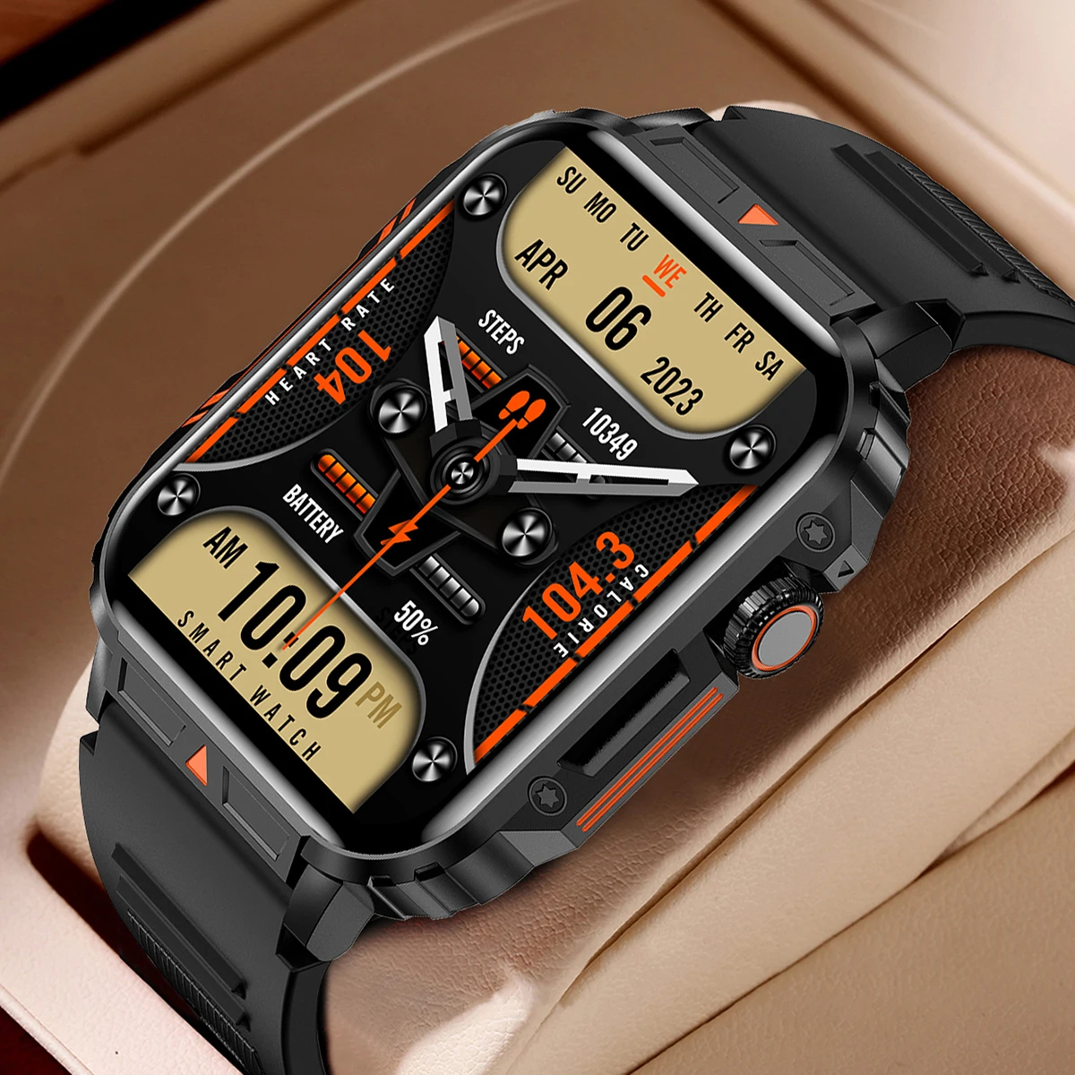 2026 Luxury Military Smart Wat - مراجعة Luxury Watch Korea وسعره