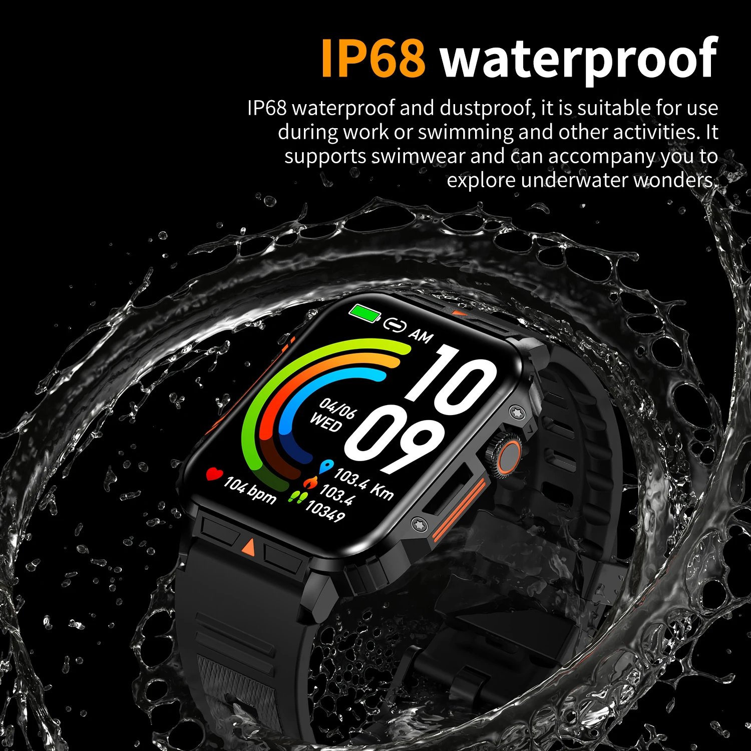 2026 Luxury Military Smart Wat - مراجعة Luxury Watch Korea وسعره