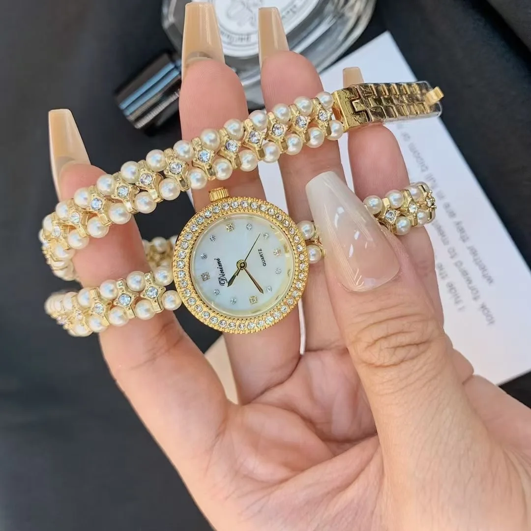 Dinimi long chain pearl show w - مراجعة Luxury Watch From China وسعره