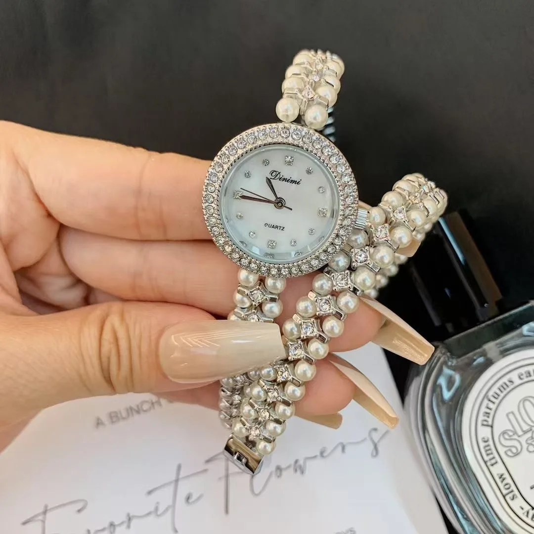 Dinimi long chain pearl show w - مراجعة Luxury Watch From China وسعره