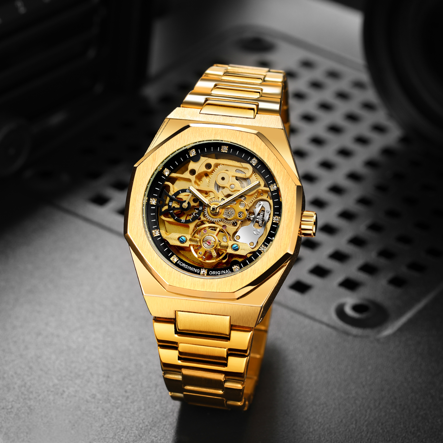 Forsining Casual Automatic Mec - مراجعة Tourbillon Movement Watch وسعره