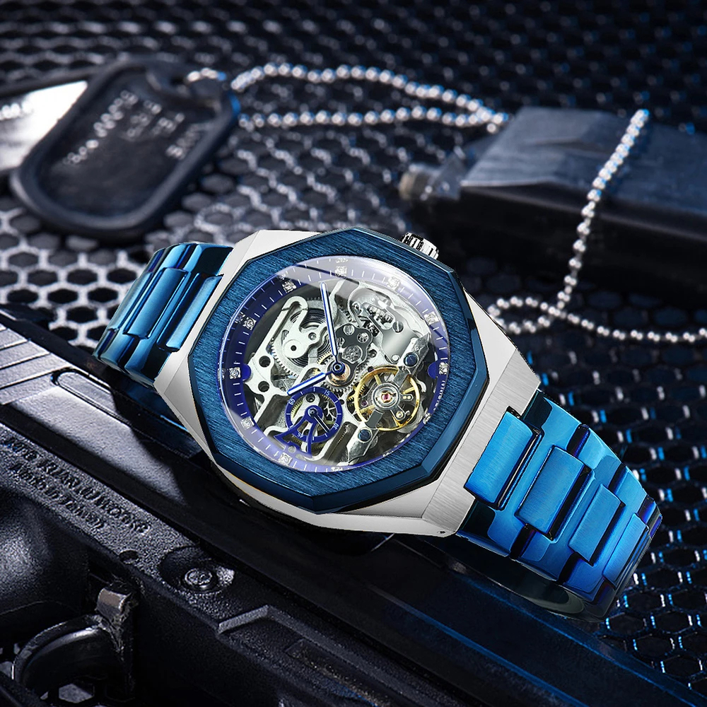 Forsining Casual Automatic Mec - مراجعة Tourbillon Movement Watch وسعره