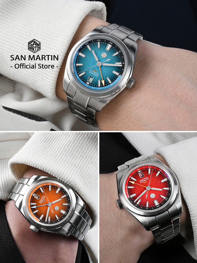 San Martin New 39mm Enamel Jia - مراجعة Luxury Watch From China وسعره