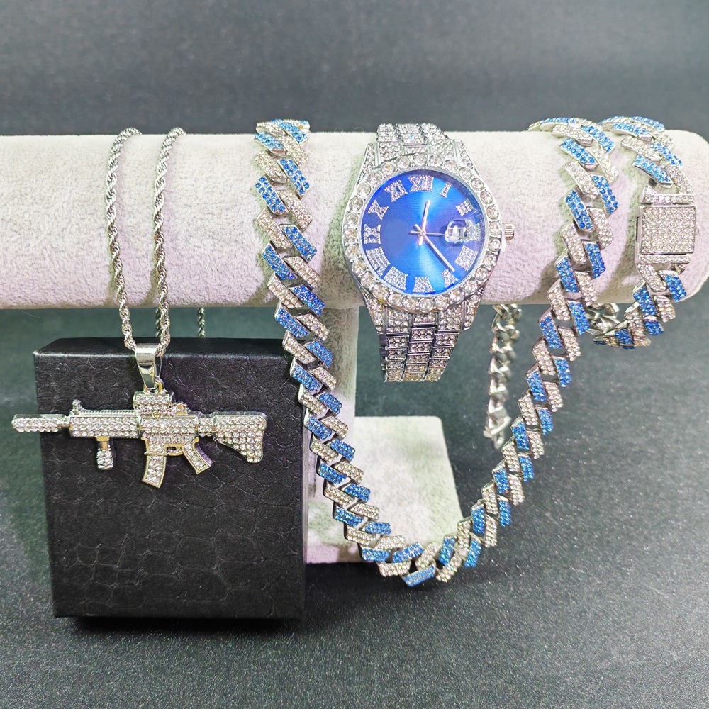 Hip Hop Watches Bracelet Neckl - مراجعة Luxury Watch Miami وسعره