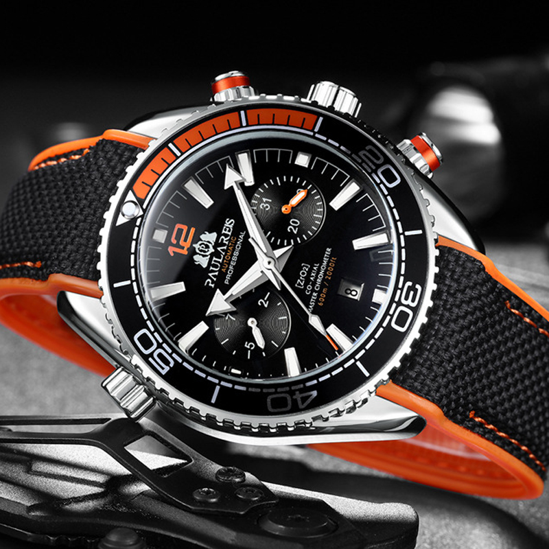 PAULAREIS P Luxury Men Automat - مراجعة Luxury Watch Hublot وسعره