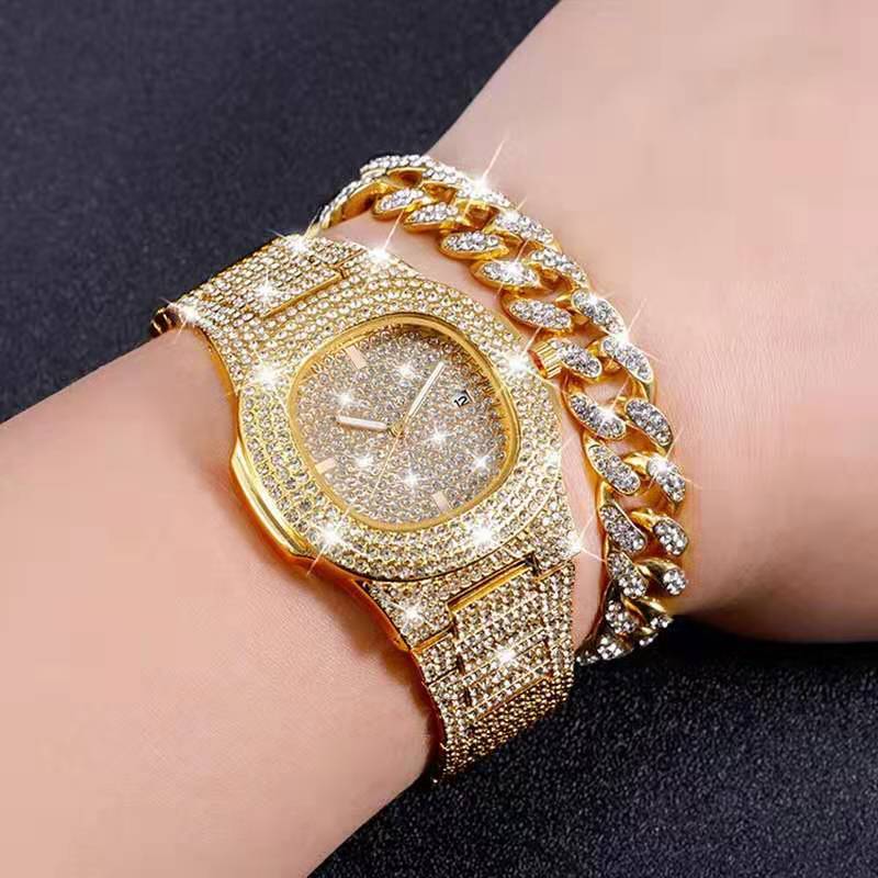 Rapper Chain HipHop Miami Curb - مراجعة Luxury Watch Miami وسعره