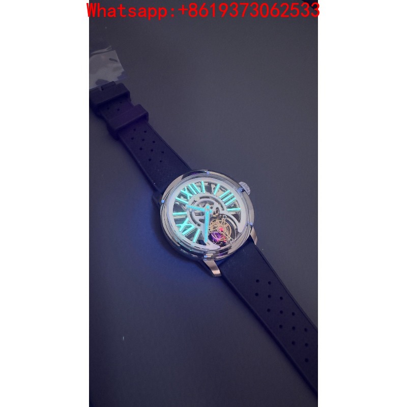Men's Mechanical Watch Sakura  - مراجعة Tourbillon Movement Watch وسعره